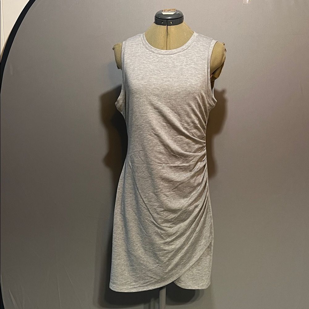 Nine West Gray Midi Dress